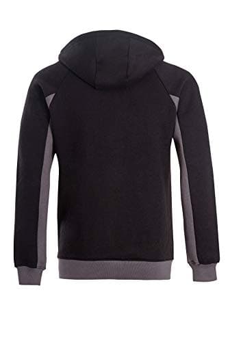 shelikes Mens Tracksuit Set Zip Up Hooded Top & Bottom Trouser Jogger Sweat Suit Set For Casual Exercise Gym Jogging Running Sports — view 5