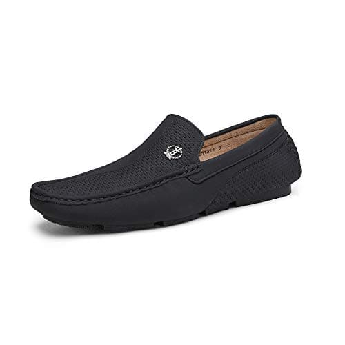 Bruno Marc Men's Driving Loafers Slip-on Shoes,Size 9.5,Black,3251314