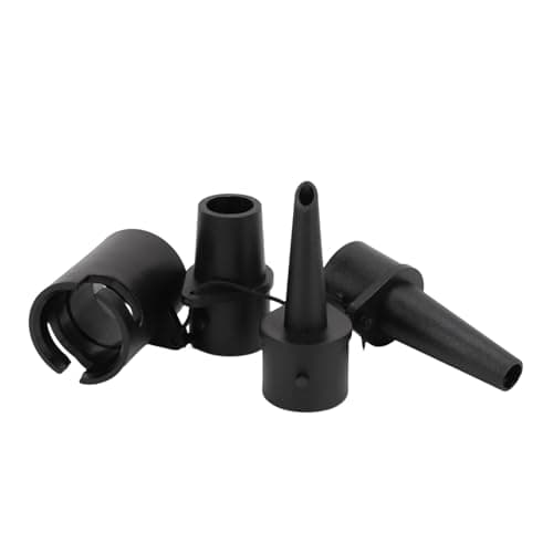 3Pcs Air Pump Nozzle Set, Nylon Leak Proof Replacement Tips for Air Mattress & Swimming Pool Float, Quick Release Universal Adapters — view 6