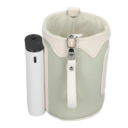 XUXHOU Portable Bottle Warmer with Adjustable Temperature (Green) — view 2