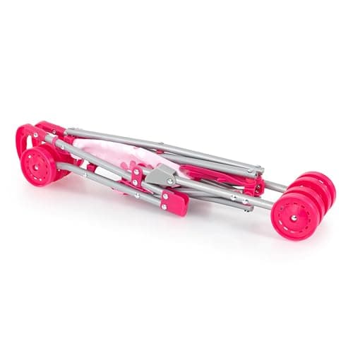 Bayer Pink Dolls Stroller -Doll and Pram Set for 2 Year Old+ Doll Included — view 4