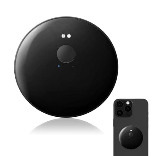 VBESTLIFE Magnetic Translator, 138 Languages Instant Translation Device, Online/Photo/Recording/Video & Audio Call Translation, 45 Days Stand By (Black)