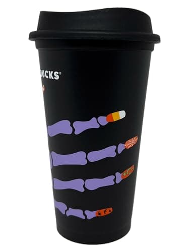 STARBUCKS Halloween Skeleton Hand Reusable Travel Mug/Cup/Tumbler Grande Medium, 16oz 473ml — view 2
