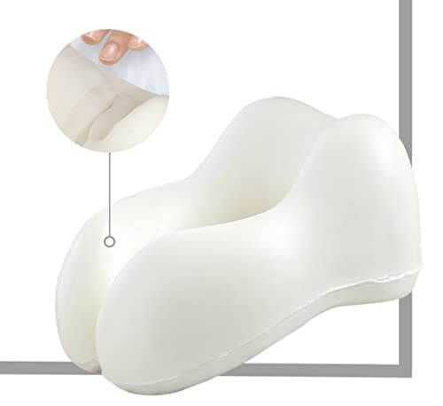 AOOPOO Memory Foam Travel Pillow Kids Neck Pillow Cute Animal Shape Neck Pillow Headrest Baby Travel Sleeping Pillow with Eye Cover Storage Bag for Home, Office, Camping, Travelling, Sleeping (Koala) — view 3