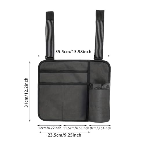 Airplane Pocket Organizer - Airplane Seat Back Organizer, Flightt Seat Pocket, Foldable Flightt Tray Cover | Lightweight Travel Bag | Media Pouch For Flying Passport Phone (Black Pack of 2) — view 2