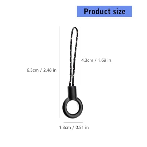 Pattern Nylon Lanyard with Rings for Camera, 5 pack — view 3