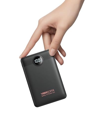 VEEKTOMX Power Bank Fast Charging 22.5W, 10000mAh USB C Portable Charger