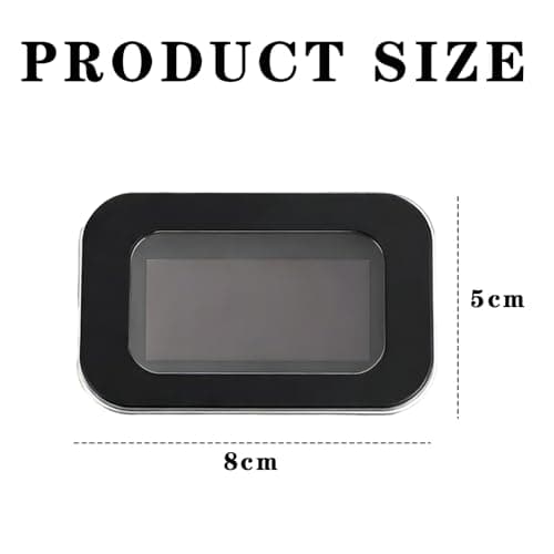 Magnetic Pin Holder, Needle Case with Clear Lid for Home and Travel — view 2