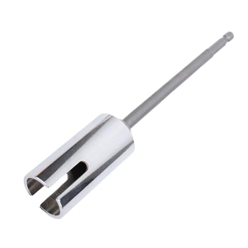 VBESTLIFE Scissor Jack Slotted Drill Adapter, 5.9" Stainless Steel Anti Rust for RV Trailer, Quick Lift Power Tool Socket for Cordless Impact Driver, Universal Fit for Motorhome C — view 3