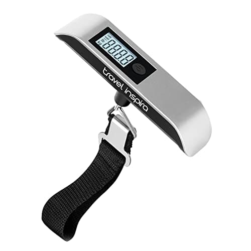travel inspira Luggage Scale, Portable Suitcase, Weighing Scales (Silver)