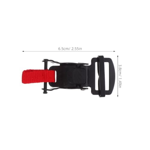 Hemobllo Helmet Quick Release Buckle Kit Travel for Motorcycle Safety — view 2