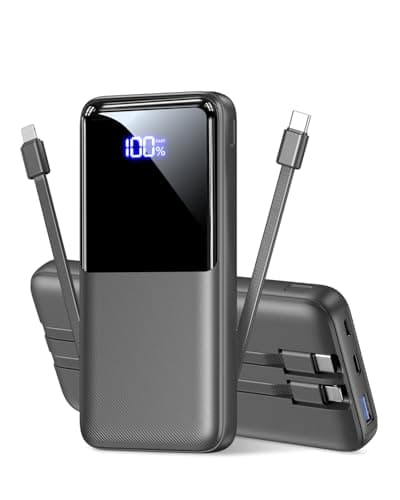 Power Bank Fast Charging, 15000mAh Portable Charger, Dark Gray