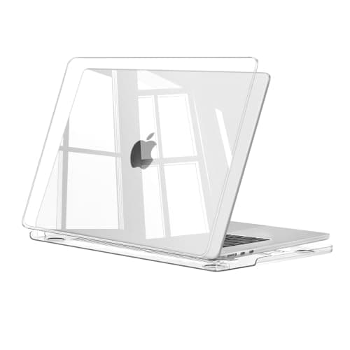 MOSISO Compatible with MacBook Air 15 inch Case 2026, Crystal Clear