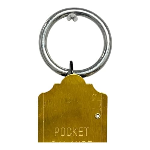 PNJB, Pocket Spring Balance Luggage Scale 25 Kg Weight Measuring Fishing Luggage, Golden Mechanical Balance with Hook for Home, School, Classroom, Kitchen Use (1X PACK) — view 3