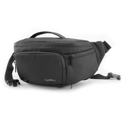 Cwatcun Camera Waist Bag, Waterproof Camera Waist Case for Photographers