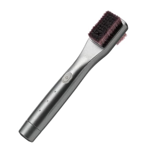 Portable Shoe Cleaner - 3-Level Handheld Leather Care Kit, Rechargeable Sneaker Polisher Brush | Modern Design Stylish Shoe Scrubber Tool For Canvas Boots Sandals Rubber Soles Travel Hygiene