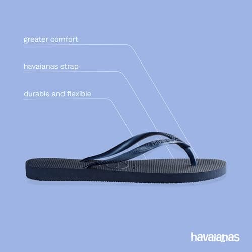 Havaianas Slim Women Flipflop Navy Blue 5.5/6 UK — view 4