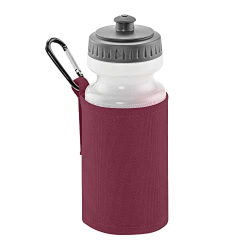 Quadra Water Bottle And Fabric Sleeve Holder (One Size) (Bottle Green) — view 4