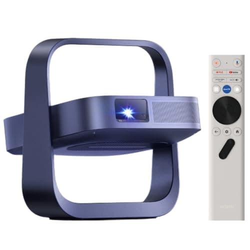 XGIMI Elfin Flip Laser Smart Mini Portable Projector, 1080P for Bedroom