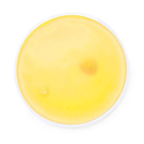 eBuyGB® Pack of 4 Instant Heating Gel Hand Warmers - Reusable Heat Pack (Yellow Round)
