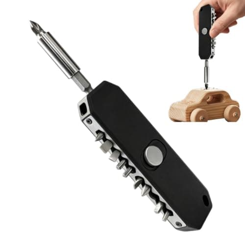 Pocket Screwdriver Set Portable Alloy Precision Folding Back Magnetic