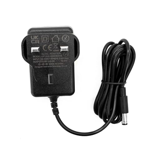 JZK 5V 3A Power supply, 15W wall charger, AC/DC adapter, baby swing replacement charging cable for Graco/Larex/Kidsview/Napei/Munchkin swing, with DC 5.5x2.5 mm barrel plug connector — view 6