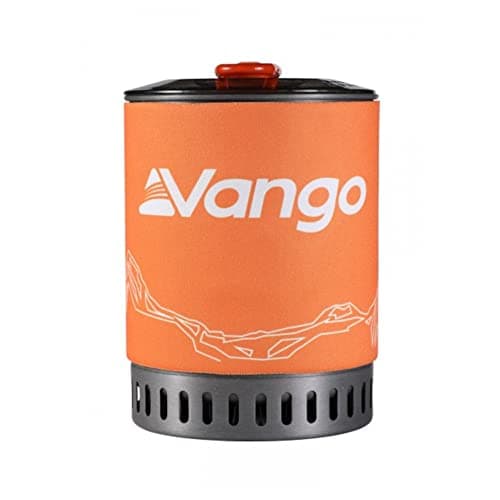 Vango 1L Ultralight Heat Exchanger Camping Pot Lightweight Outdoor High Efficiency Foldable Portable for Hiking, Backpacking, Travel (387g)