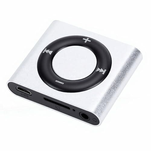 OPPWONG Portable MP3 Player for Kids and Students (Silver Gray) — view 4