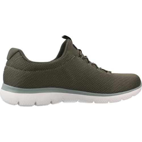 Skechers Summits Summer Blush Olive Mesh UK 5 Olive MeshUK 5Olive Mesh Trainers (95672) Women's/Ladies — view 4