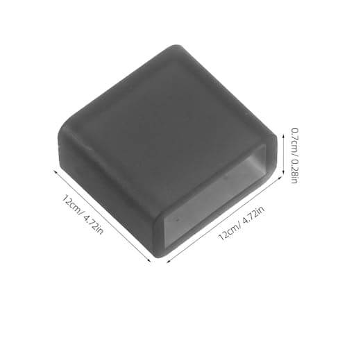 WOONEKY 100pcs USB Dust Cap USB Port Cap Tpu Black Reusable Anti-dust Plug and Data Cable Indoor Outdoor Use — view 2
