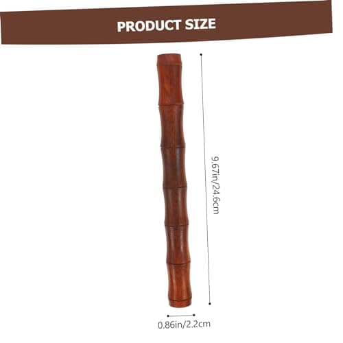 Decorative Incense Holder Tube Compact Smooth Edges Red — view 2