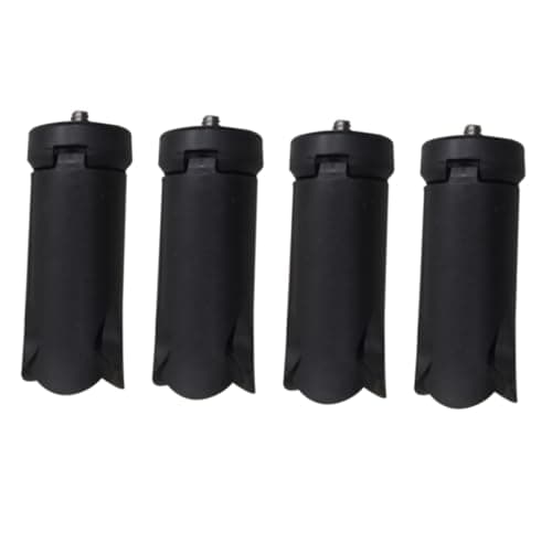 Foldable Phone Tripod 1/4 Inch Abs Black 4 Pack