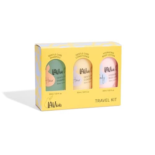 Lav Kids Body & Hair Travel Set (Yellow)