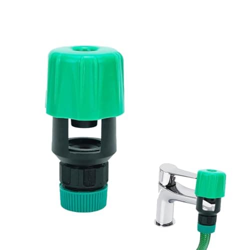 Kitchen Tap Hose Connector Universal Garden Tap Adapter Green