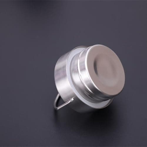 2 Litre Water Bottle Stainless Steel With Handle, Leak-Proof Lid & Filter — view 6
