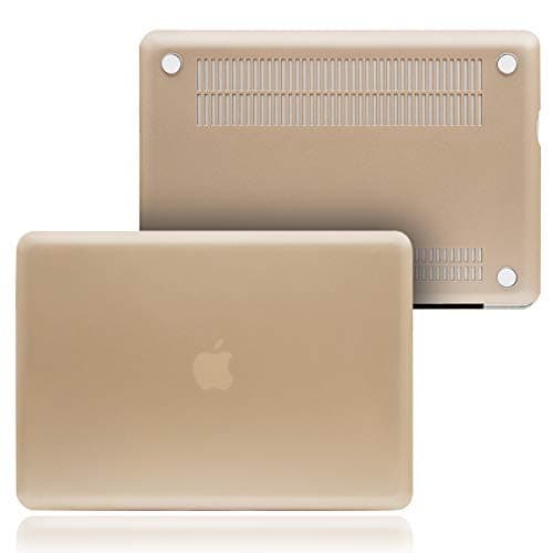 FINDING CASE MacBook Pro 15" with CD-ROM (non-retina) case (Model A1286), ultra-thin soft touch hard shell cover case protector for Apple MacBook Pro 15 inch with CD-ROM (Gold) — view 3