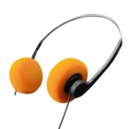 Retro Over-Ear Earphones,Mini Stereo Lightweight Headphones with Cord,Hi-Fi Stereo Earphone Headset,80s 90s Vintage Headset Wired,Walkman Headphone,for Most Mobile Phones Playback Pevices Headphones