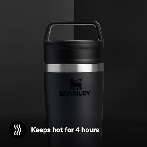STANLEY 1913 Cafe to-Go Travel Mug 0.35L - Black — view 4