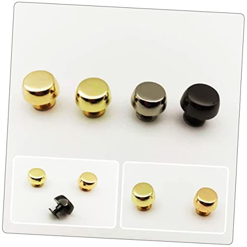 30pcs Zine-Alloy Bag Rivets Golden Handbag Hardware for DIY Craft — view 4