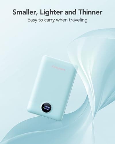 10000mAh Power Bank Fast Charging 22.5W WeeFancy With Built in Cables — view 2
