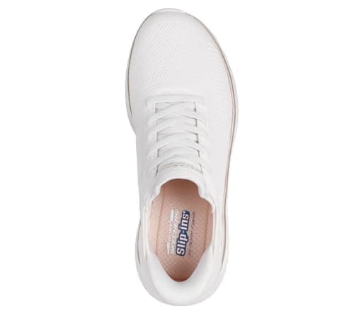 Skechers Women's Slip-Ins Squad Chaos Trainer, White, 9 UK — view 3