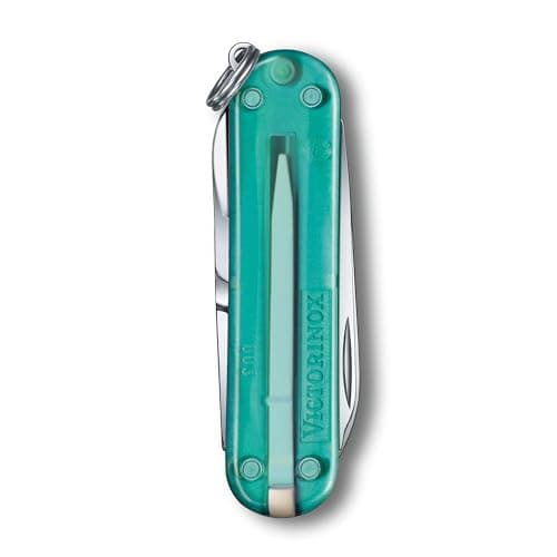Victorinox Swiss Army Knife Classic SD, Pocket Knife, 7 Functions, Mint — view 3