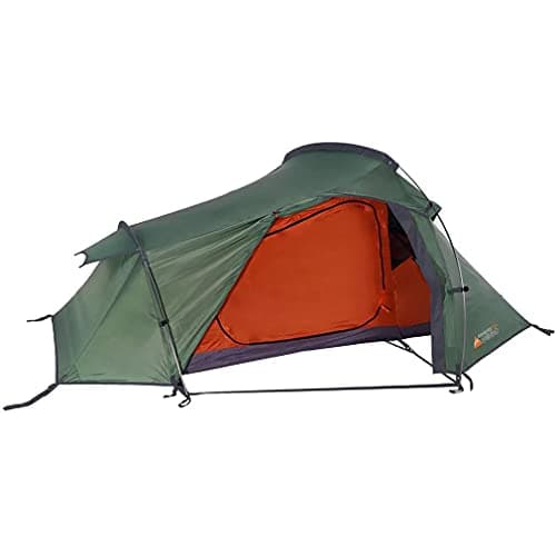 Vango Banshee 300 Tent for 3 People, Wild Camping Tent, Backpacking Tent, DofE Recommended Kit, Green, One Size