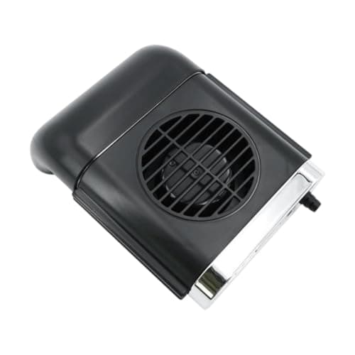 Car Seat Cooling Fan, With USB Rechargeable Design, 14.1cm, Wireless Portable Headrest Air Conditioner Fan, Düal Speed Ventilation Cooler, For Hot Weather Road Trip Driving Travel Daily Commuting