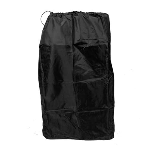 Black Nylon Stroller Travel Bag for Airplane Trips, Carrying