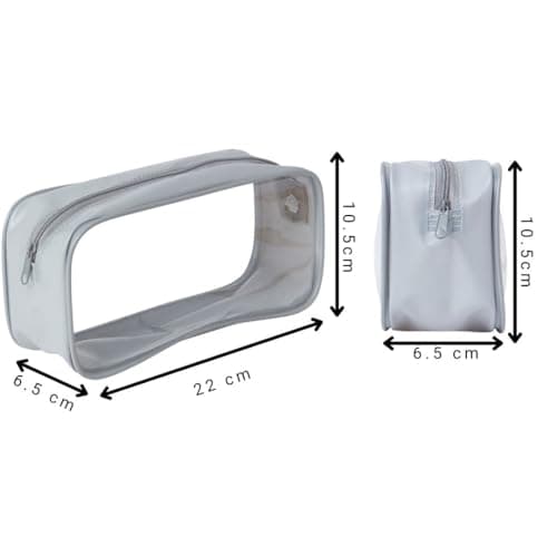 Soul Projekt Large Clear Pencil Case for Back to School — view 3