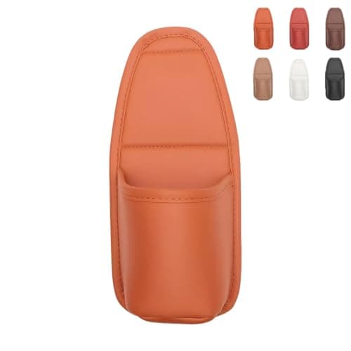 Car Door Cups Holder Hanging Organizer,Car Door Storage Pocket,Orange