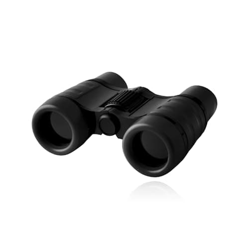 Hopzab 4x30 Mini Binoculars – High Magnification, Waterproof and Portable, Ideal for Birdwatching, Hiking, Camping and Outdoor Activities – Black