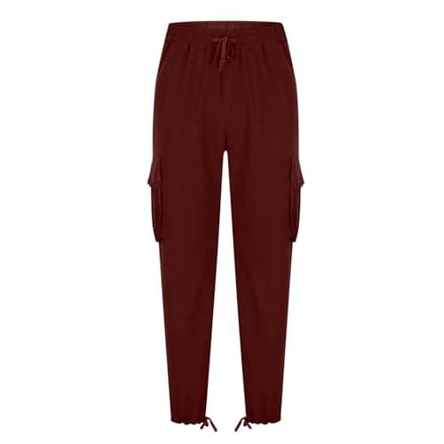 Men's Outdoor Cargo Trousers Zip Pockets Relaxed Fit for Walking Travel — view 2