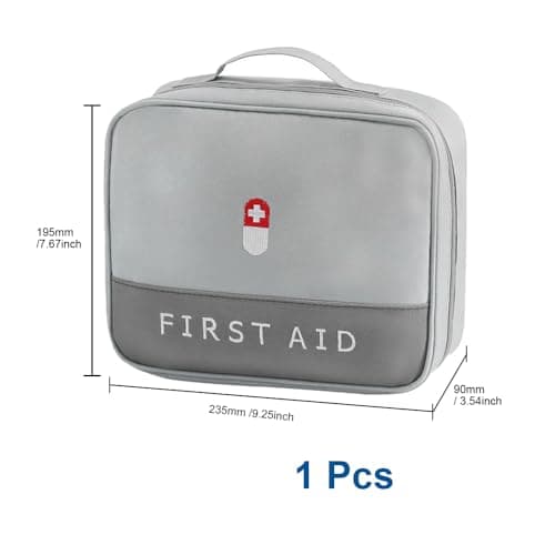 XINGSUI 1 Pcs First Aid Bag Empty,Drug Pack Storage Bag,for Home,Office,etc — view 2
